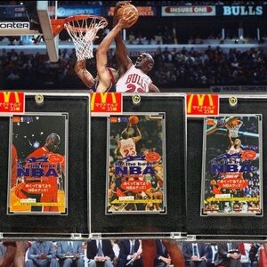 1994 JAPAN MCDONALDS Michael Jordan (3) Tobacco lot